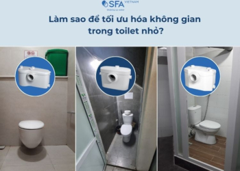 Làm sao để tối ưu hóa không gian trong toilet nhỏ?