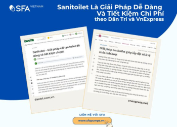 Sanitoilet Solution Featured on Vietnam's Leading News Sites Dân Trí and VnExpre